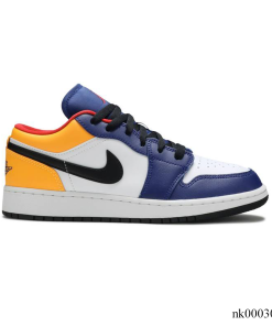 AJ 1 Low GS 'Royal Yellow' (Premium) Shoes Sneakers - nk0003067
