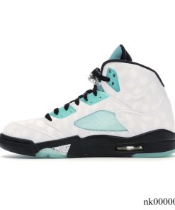 Alternative view of AJ 5 Retro Island Green Shoes Sneakers - nk0000087