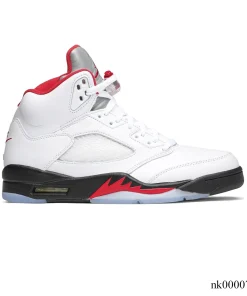 AJ 5 Fire Red Silver Tongue (2020) Shoes Sneakers - nk0000787
