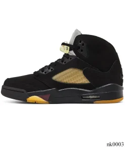 Alternative view of A Ma Maniére x AJ 5 Black/Burgundy Crush - nk0003196