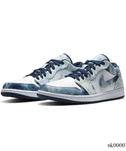 Alternative view of AJ 1 Low SE "Washed Denim"  Shoes Sneakers - nk0000756