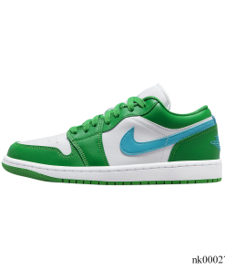 Alternative view of AJ 1 Low Lucky Green Shoes Sneakers - nk0002768