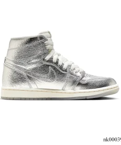 AJ 1 Retro High Chrome Shoes Sneakers - nk0003973