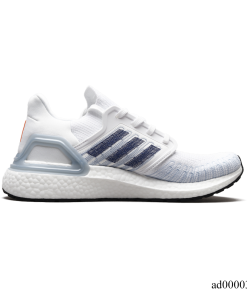 UltraBoost 20 White Light Blue-Orange Shoes Sneakers - ad0000359