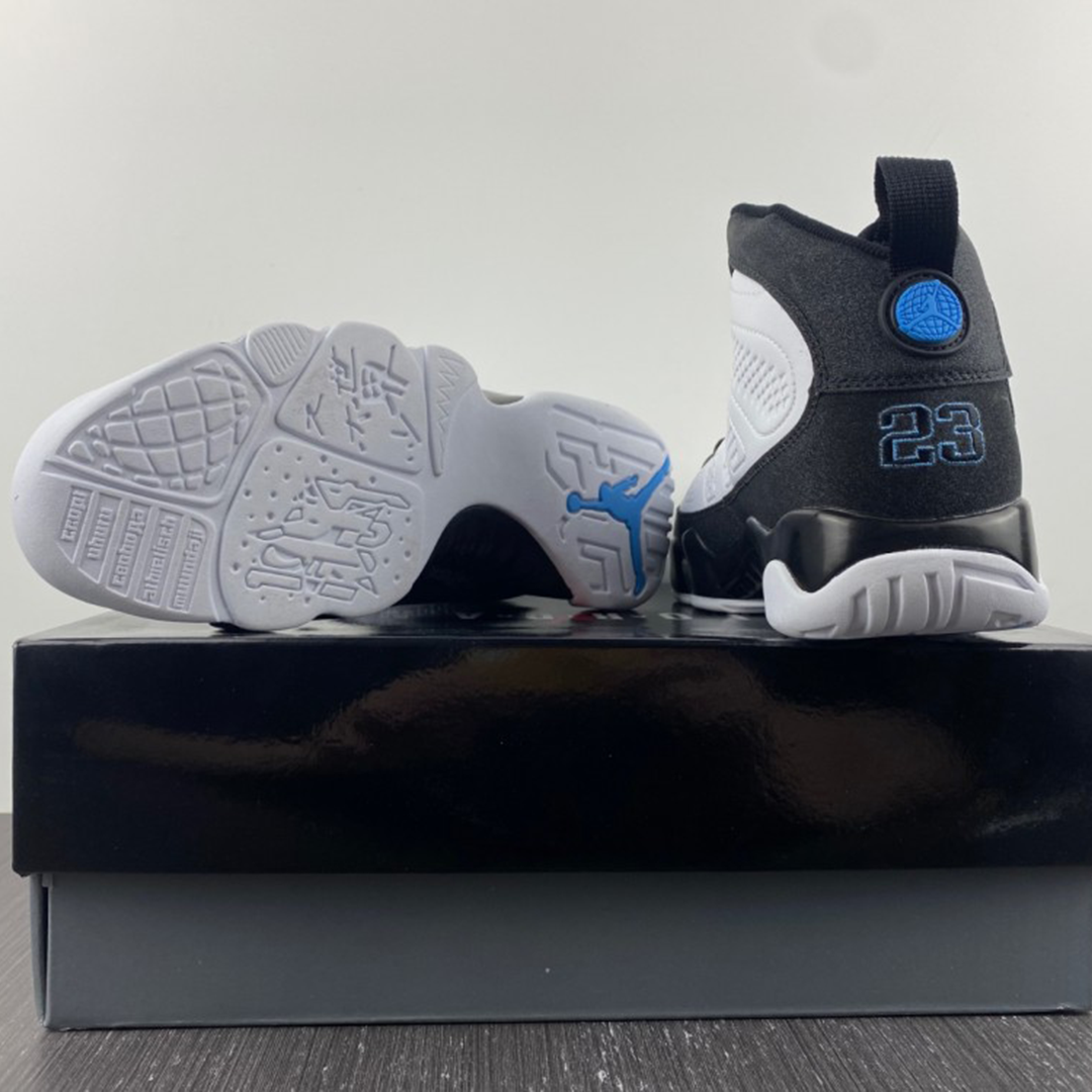 AJ 9 Black University Blue Shoes Sneakers - nk0000819 - Image 6