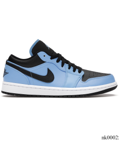 AJ 1 Low University Blue Black Shoes Sneakers - nk0002540