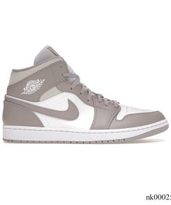 AJ 1 Mid Linen Shoes Sneakers - nk0002545