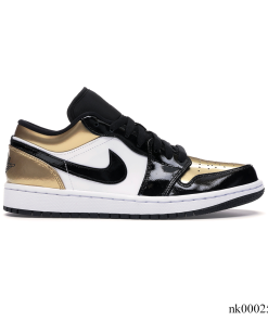 AJ 1 Low Gold Toe Shoes Sneakers - nk0002542
