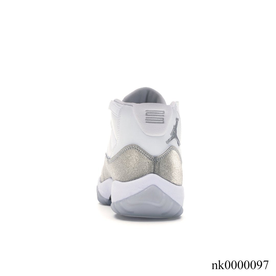 AJ 11 Retro White Metallic Silver (W) Shoes Sneakers - nk0000097 - Image 3