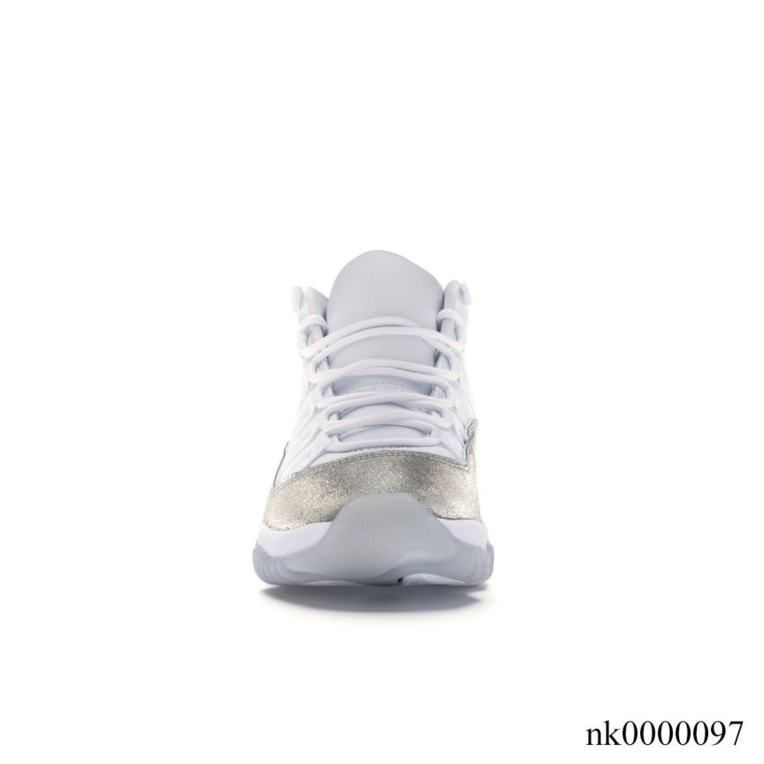 AJ 11 Retro White Metallic Silver (W) Shoes Sneakers - nk0000097 - Image 4