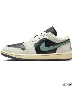 Alternative view of AJ 1 Low Jade Smoke Shoes Sneakers - nk0003922