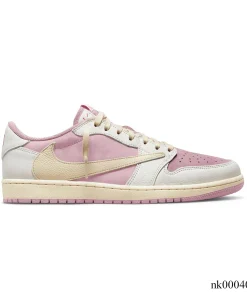 Travis Scott x AJ 1 Low OG Shy Pink Shoes Sneakers - nk0004048