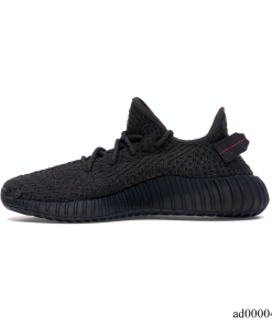 Alternative view of Yeezy Boost 350 V2 Static Black Shoes Sneakers - ad0000401