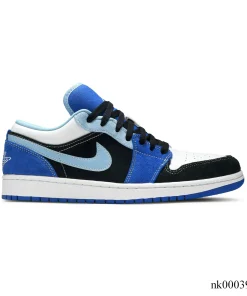 AJ 1 Low Racer Blue White Shoes Sneakers - nk0003946