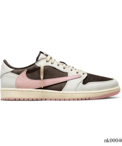 Travis Scott x AJ 1 Low Dark Pony Shoes Sneakers - nk0004049