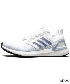 Alternative view of UltraBoost 20 White Light Blue-Orange Shoes Sneakers - ad0000359
