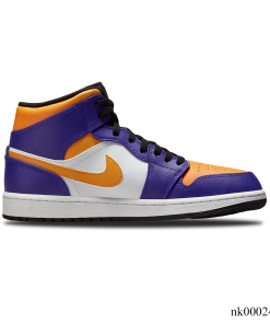 AJ 1 Mid Lakers Shoes Sneakers - nk0002411