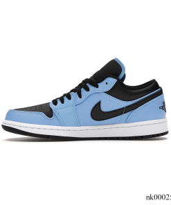 Alternative view of AJ 1 Low University Blue Black Shoes Sneakers - nk0002540