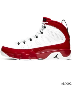 Alternative view of AJ 9 Retro White Gym Red Shoes Sneakers - nk0002592