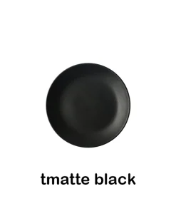 Alternative view of Plates Dinnerware Dishes, Black