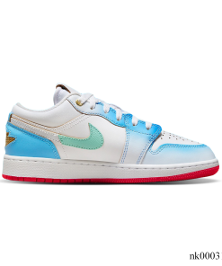 AJ 1 Low SE Blue Gradient Shoes Sneakers - nk0003135