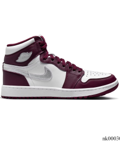 AJ 1 Retro High Golf Bordeaux Shoes Sneakers - nk0003083