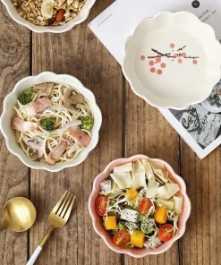 Alternative view of Japanese Handpaiting Plum Ceramic Bowl