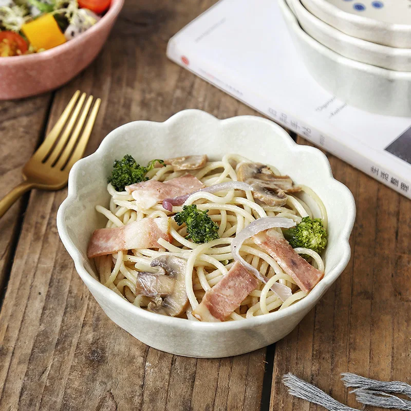 Japanese Handpaiting Plum Ceramic Bowl - Image 4