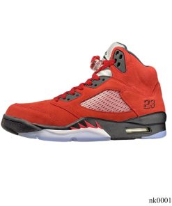Alternative view of AJ 5 Retro Raging Bulls Red Shoes Sneakers - nk0001400