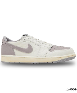 AJ 1 Low OG Atmosphere Grey Shoes Sneakers - nk0003084