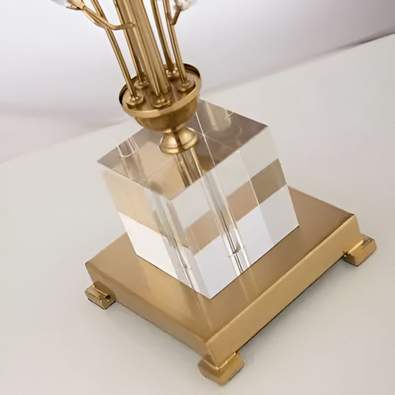 Gleaming Gold-Plated Table Lamp - Image 4