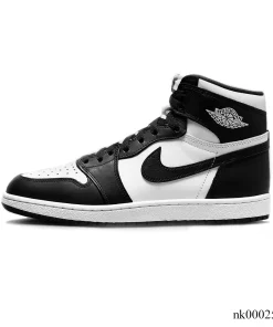 Alternative view of AJ 1 High 85 Black White Shoes Sneakers - nk0002560