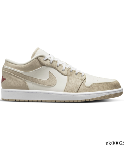 AJ 1 Low SE Sail Rattan University Red Shoes Sneakers - nk0002535