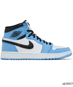 AJ 1 High Golf University Blue Shoes Sneakers - nk0003986