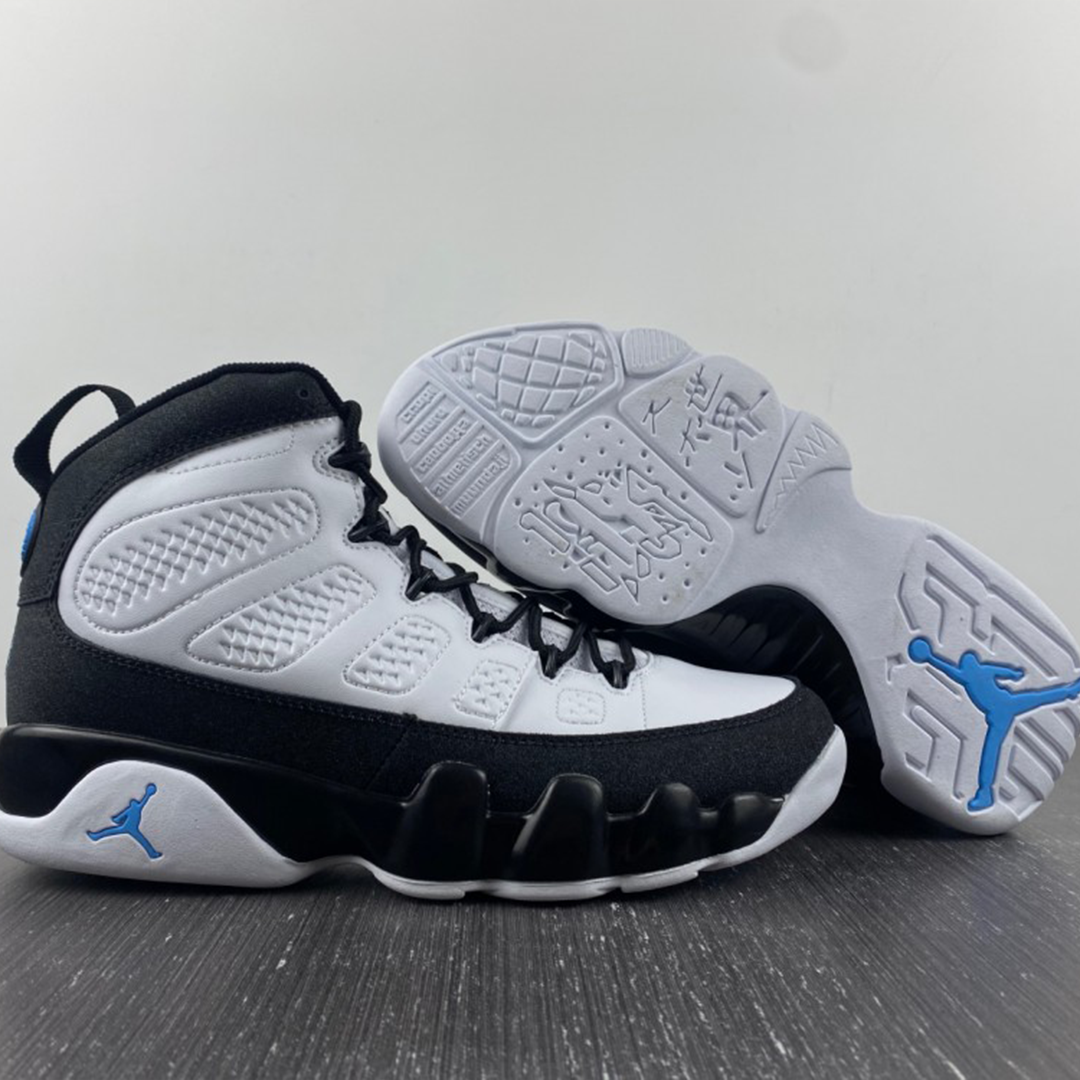 AJ 9 Black University Blue Shoes Sneakers - nk0000819 - Image 13