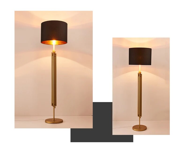 Retro Metal LED Table and Floor Lamp - Image 4