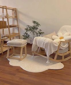 Cloud Shaped Soft Plush Non Slip Rugs