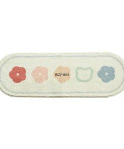 Alternative view of Fluffy Soft Bedroom Carpet Cute Children's Bedside Rug