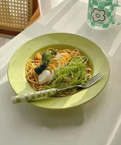 French Straw Hat Plate Western Deep Platter