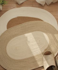 Hand-woven Sand Scraping Door Entrance Welcome Mat