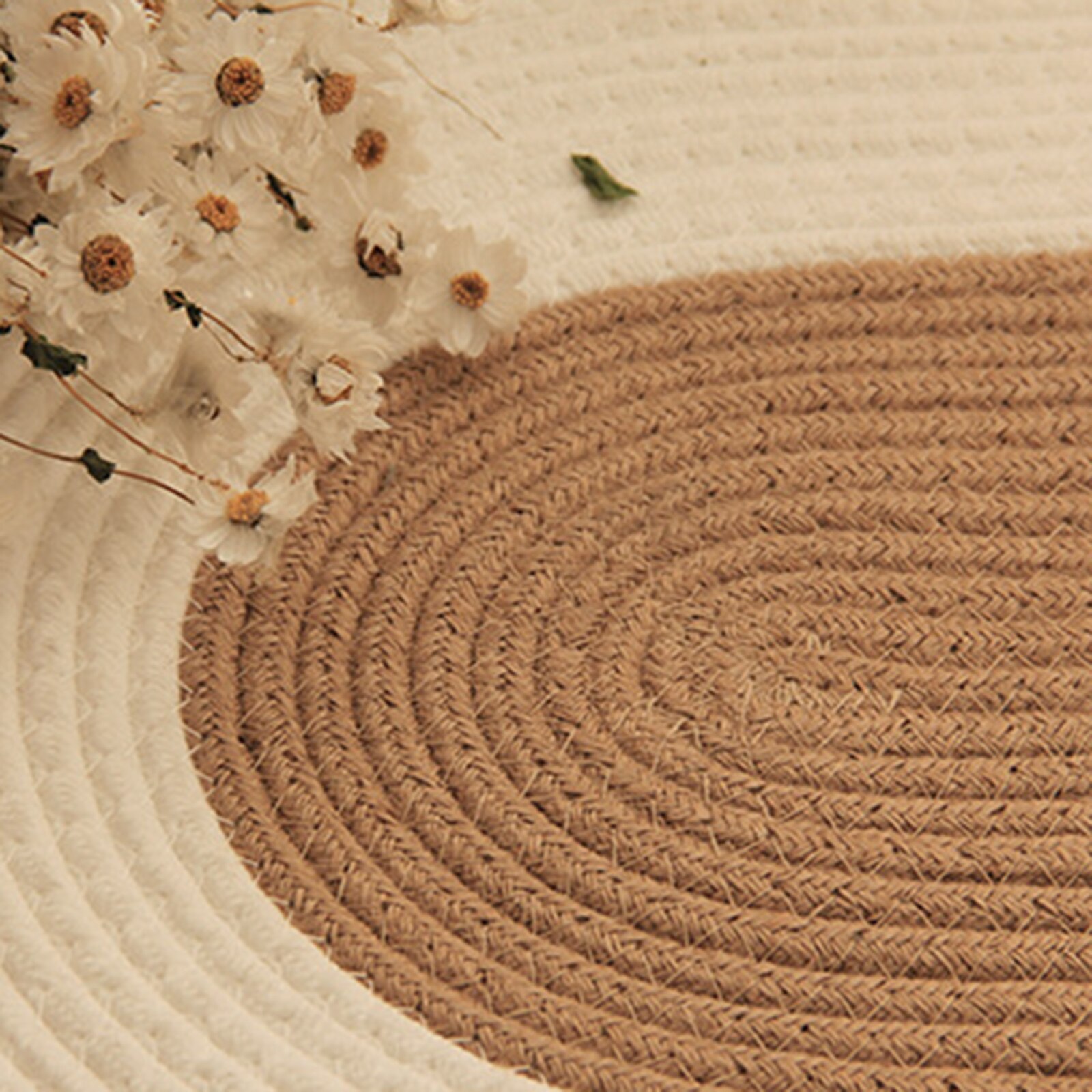 Hand-woven Sand Scraping Door Entrance Welcome Mat - Image 5