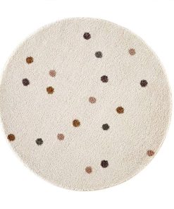 Alternative view of Nordic Rugs for Bedroom Faux Cashmere Dots
