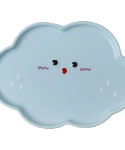 Alternative view of Ins Cartoon Ceramic Tableware Dessert Plate, Cloud