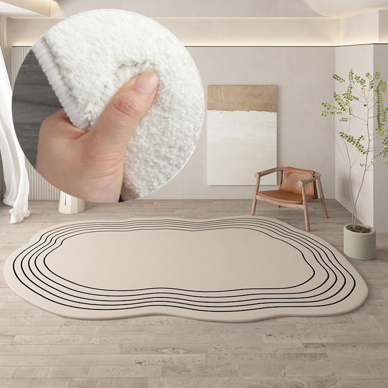 Irregular Round Living Room Rug - Image 2