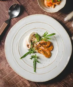 Japanese Creative Personality Irregular Salad Dish