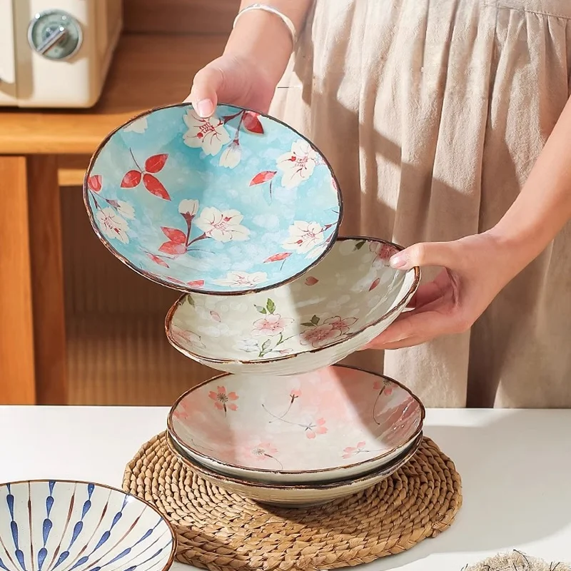 Japanese Ceramic Plate Vegetable Plate - Image 2