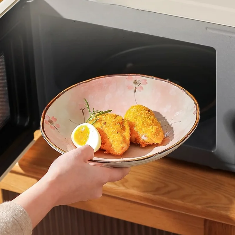 Japanese Ceramic Plate Vegetable Plate - Image 4