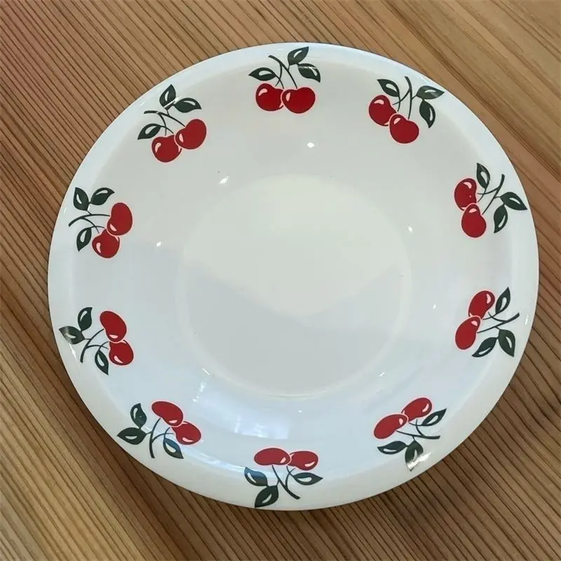 Cherry Cute Ceramic Japanese Deep Plate - Image 3