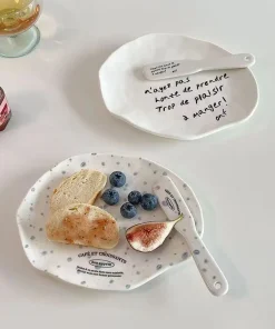 Korean Style Hand-squeezed Simple Style Deep Dish