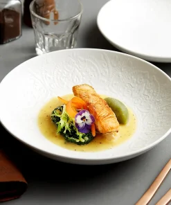 Large Plate Deep Plate Household Soup Plate